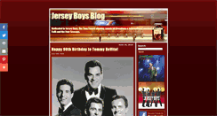 Desktop Screenshot of jerseyboysblog.com